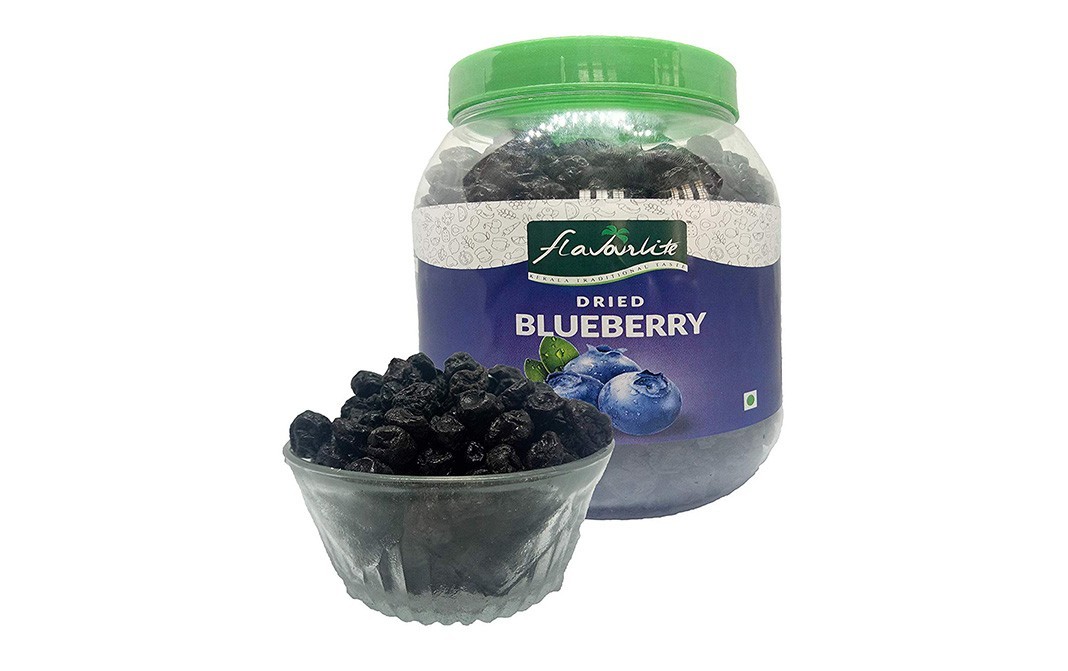 Flavourlite Dried Blueberry    Plastic Jar  500 grams